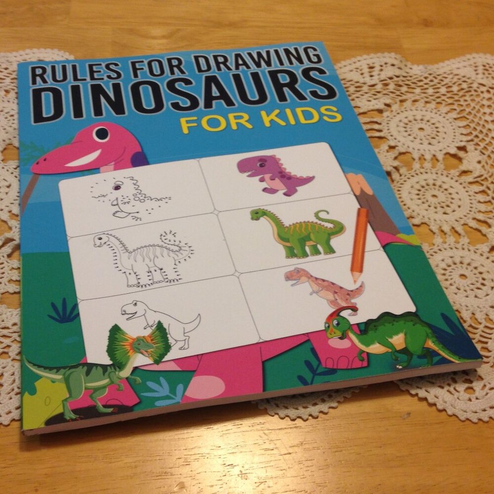 Drawing book for kids, Rules for Drawing Dinosaurs